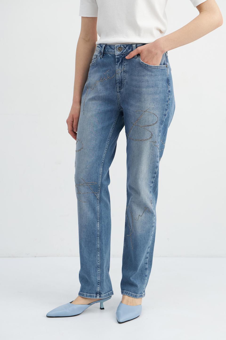 Джинсы Monari с вышивкой