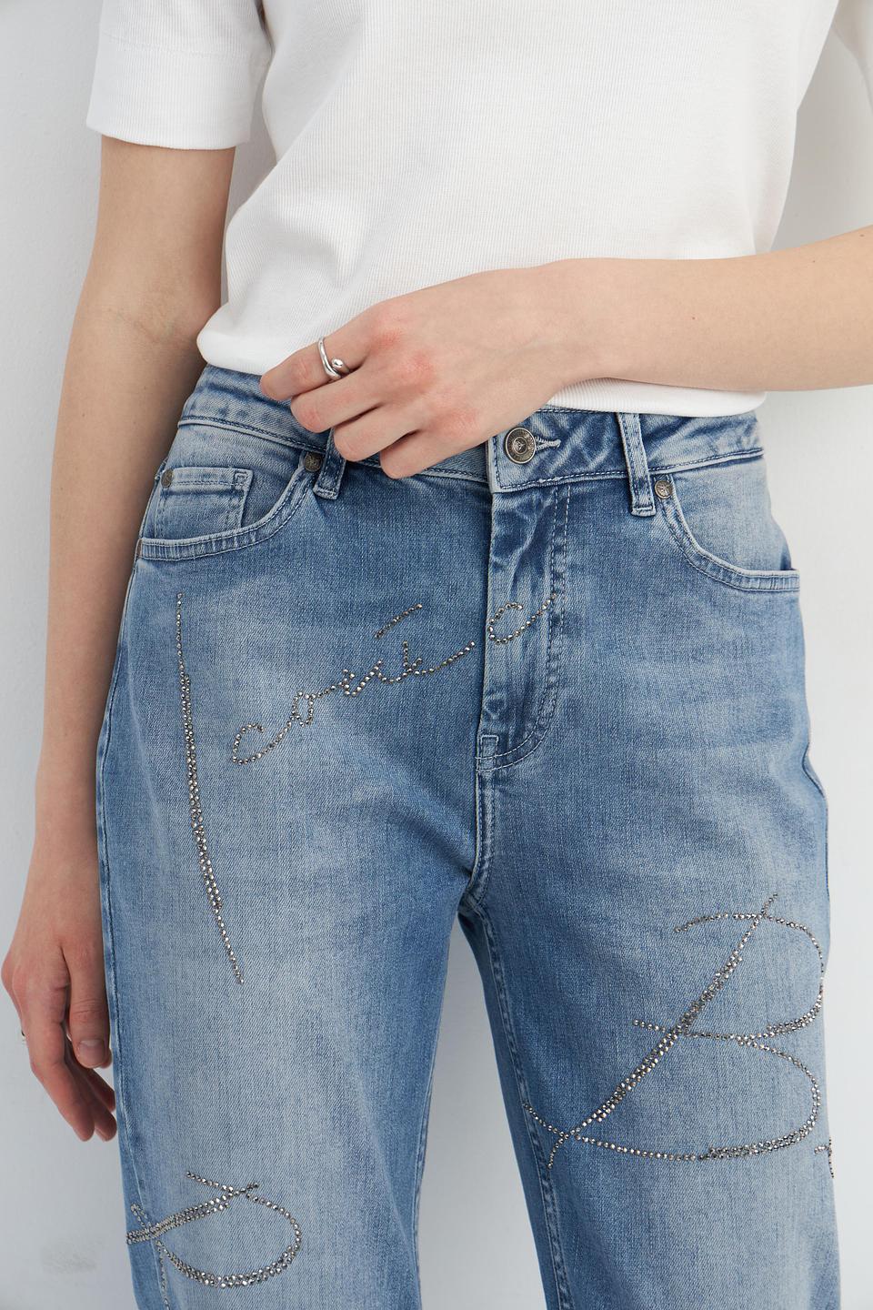 Джинсы Monari с вышивкой