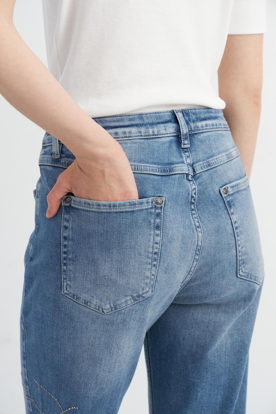 Джинсы Monari с вышивкой