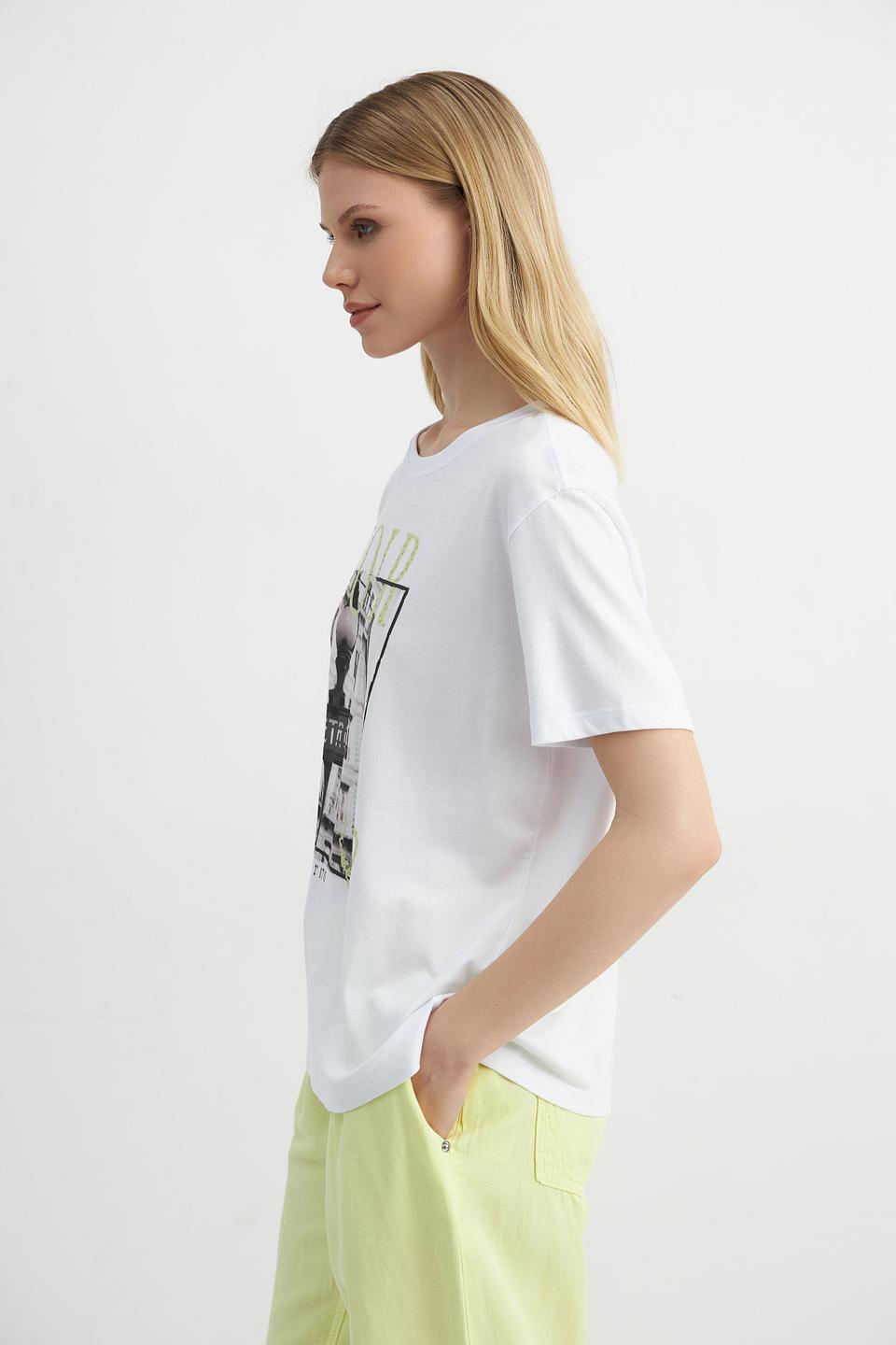 Футболка Catnoir с принтом "Metro"