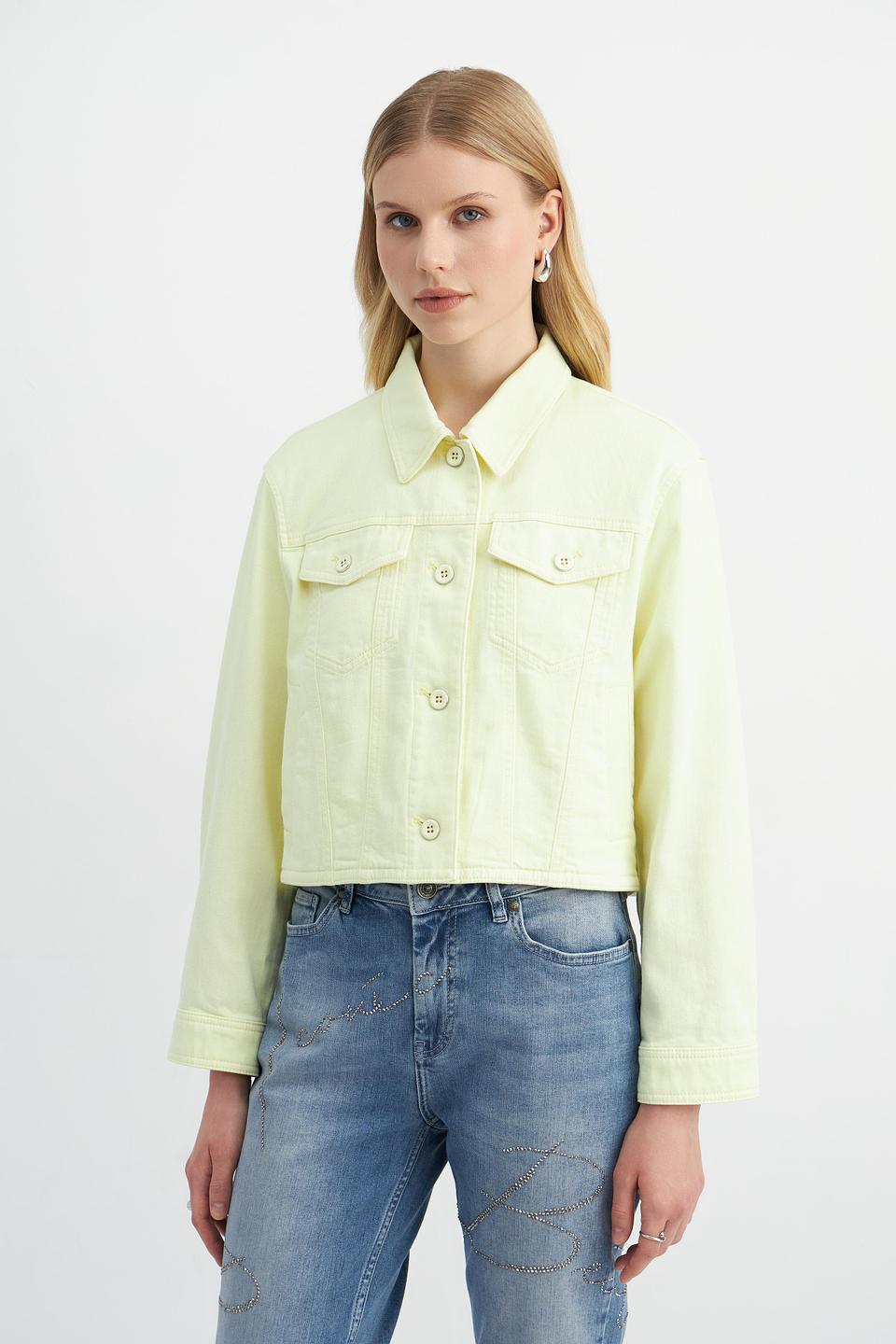 Жакет Marc Cain светло-жёлтый