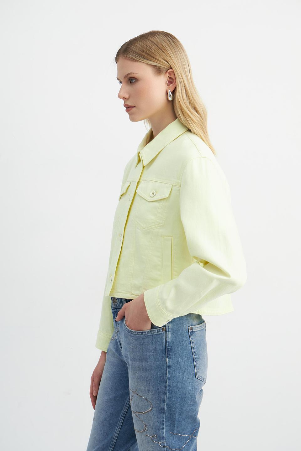 Жакет Marc Cain светло-жёлтый