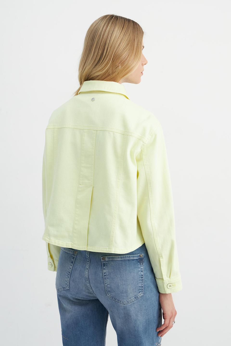 Жакет Marc Cain светло-жёлтый