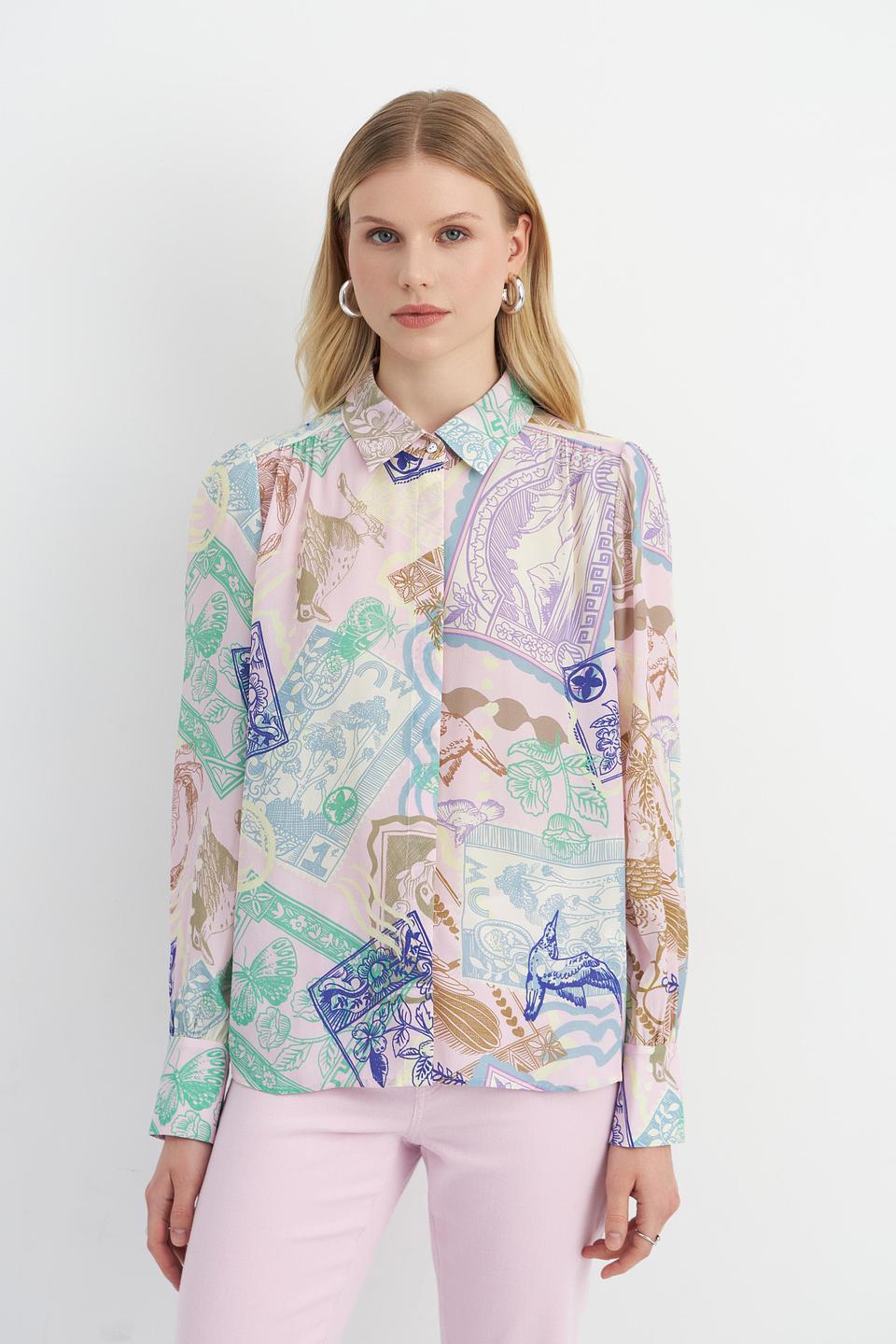 Блуза Marc Cain с принтом