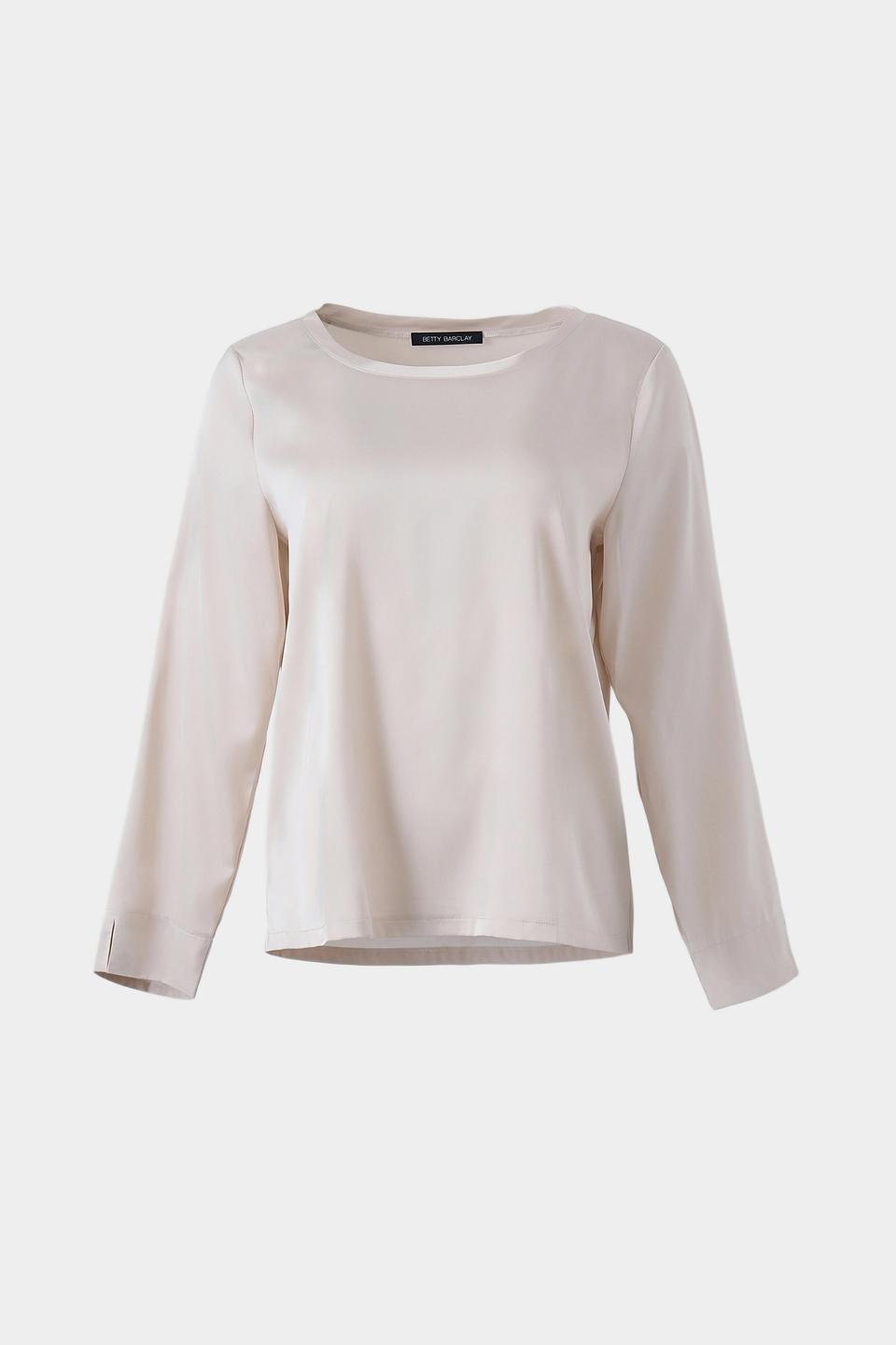 Блуза Betty Barclay бежевая с длинным рукавом