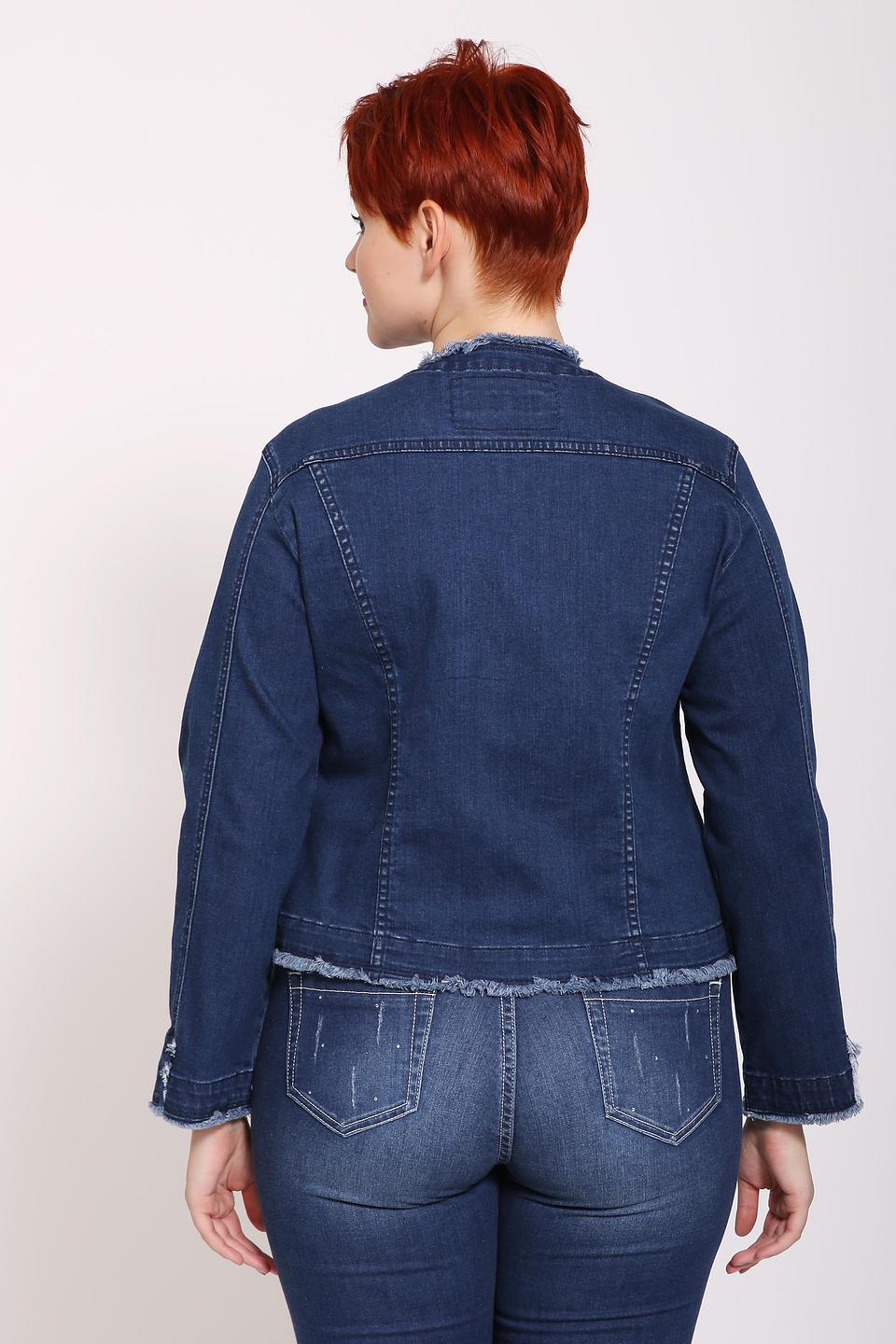 Жакет Pezzo джинсовый с вышивкой