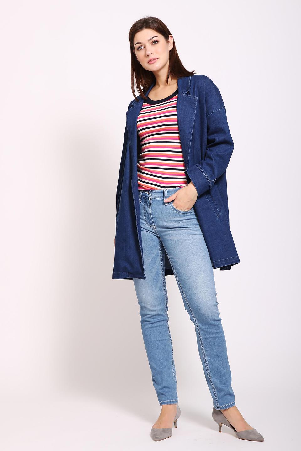 Жакет Pezzo джинсовый синий