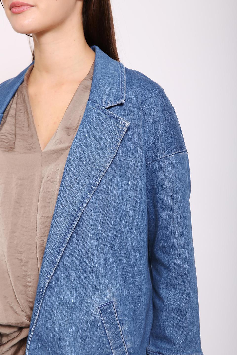 Жакет Pezzo джинсовый синий