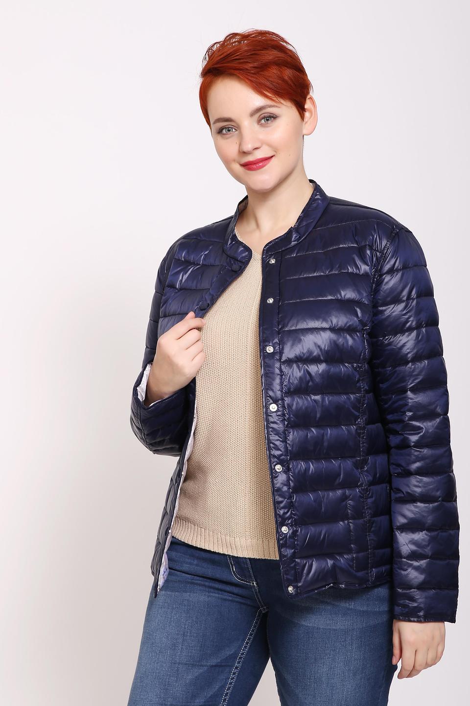 Куртка Pezzo стеганая синяя