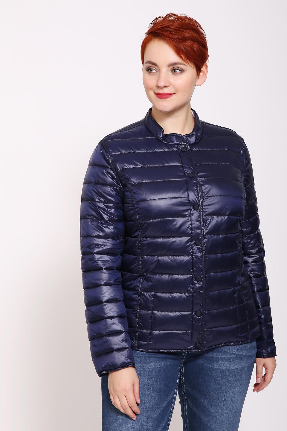 Куртка Pezzo стеганая синяя