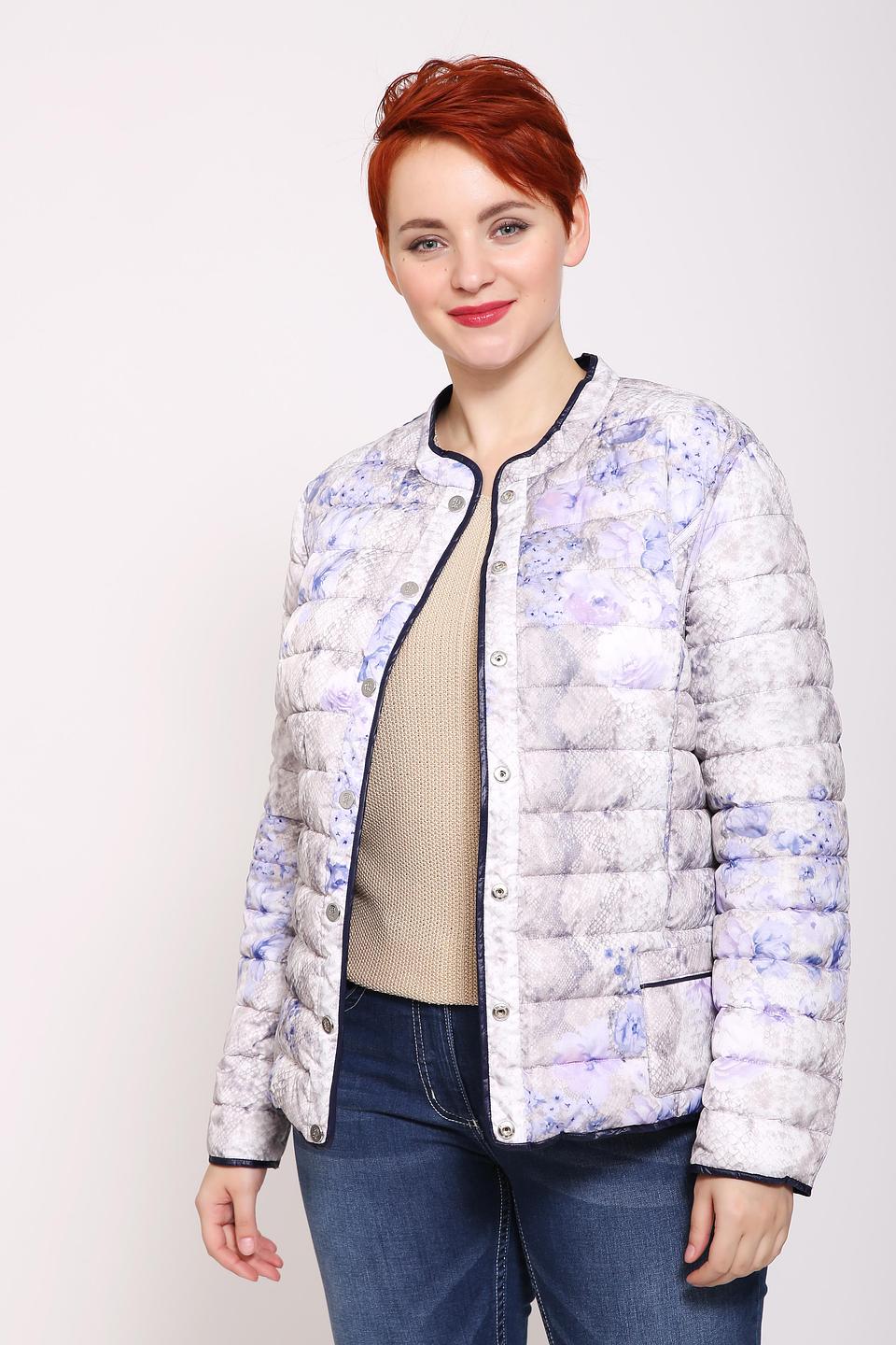 Куртка Pezzo стеганая синяя