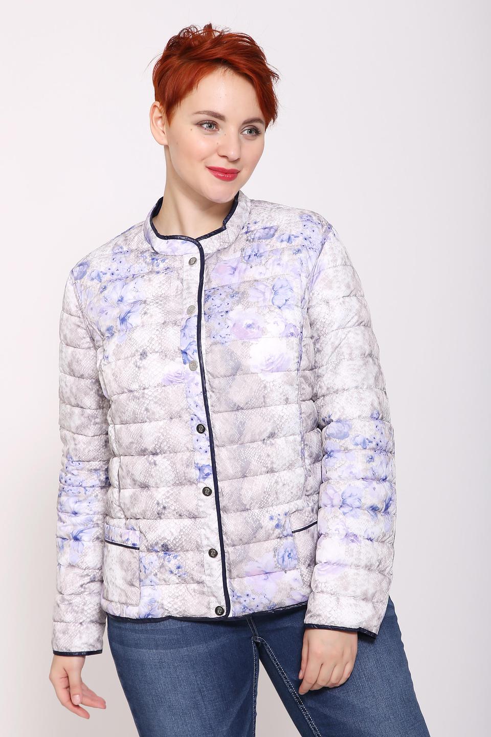 Куртка Pezzo стеганая синяя