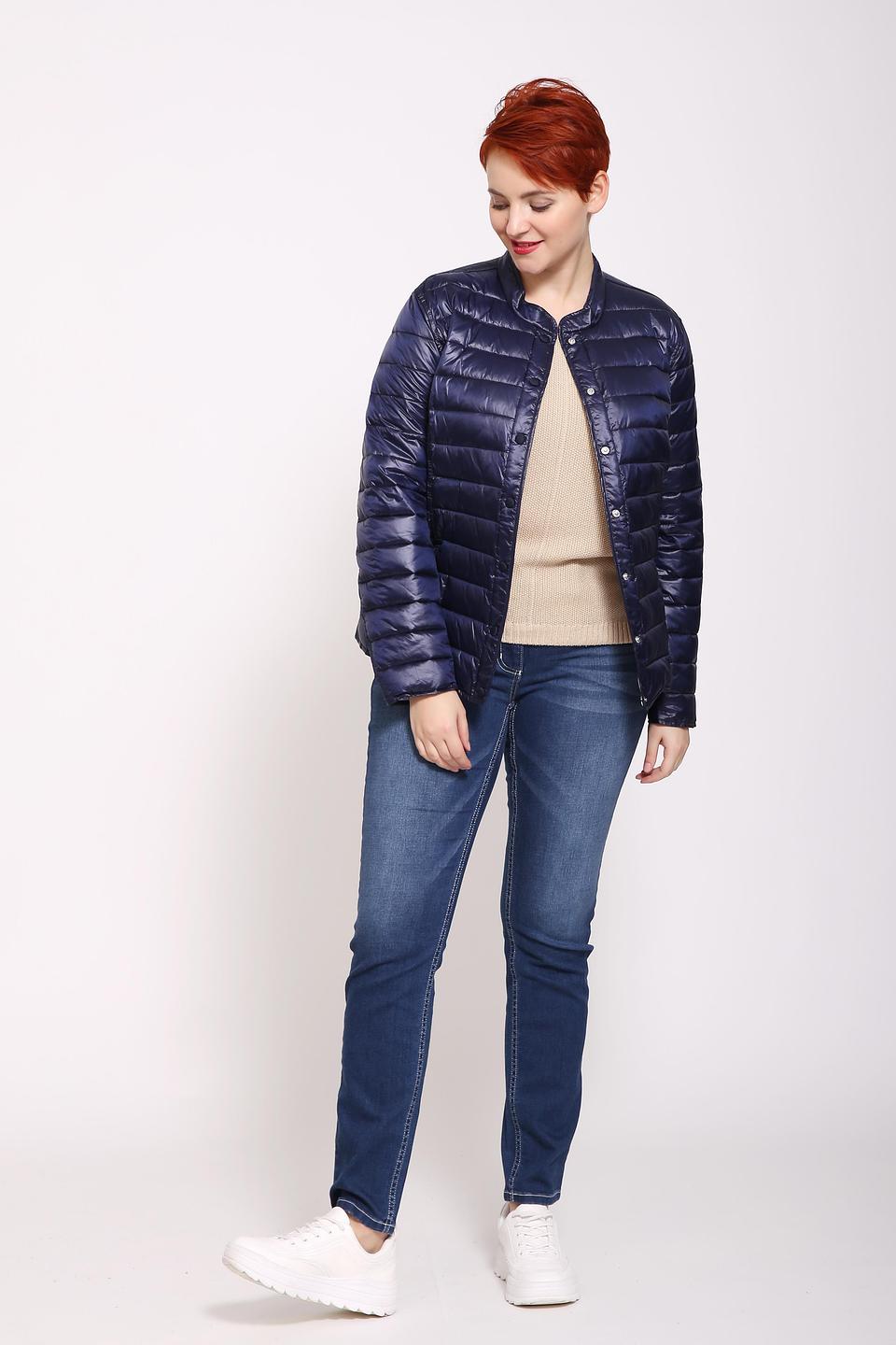 Куртка Pezzo стеганая синяя
