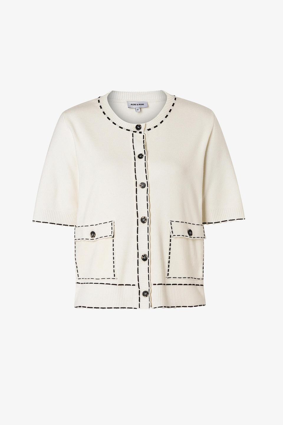 Жакет MORE and MORE с карманами