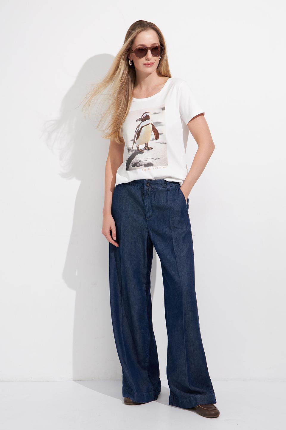 Футболка Monari с принтом пингвина