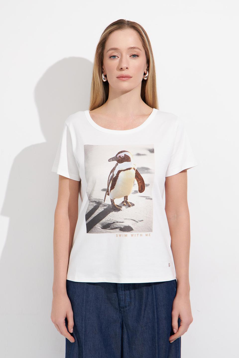 Футболка Monari с принтом пингвина