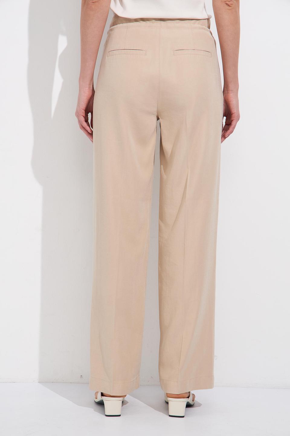 Брюки Monari бежевые с завязками