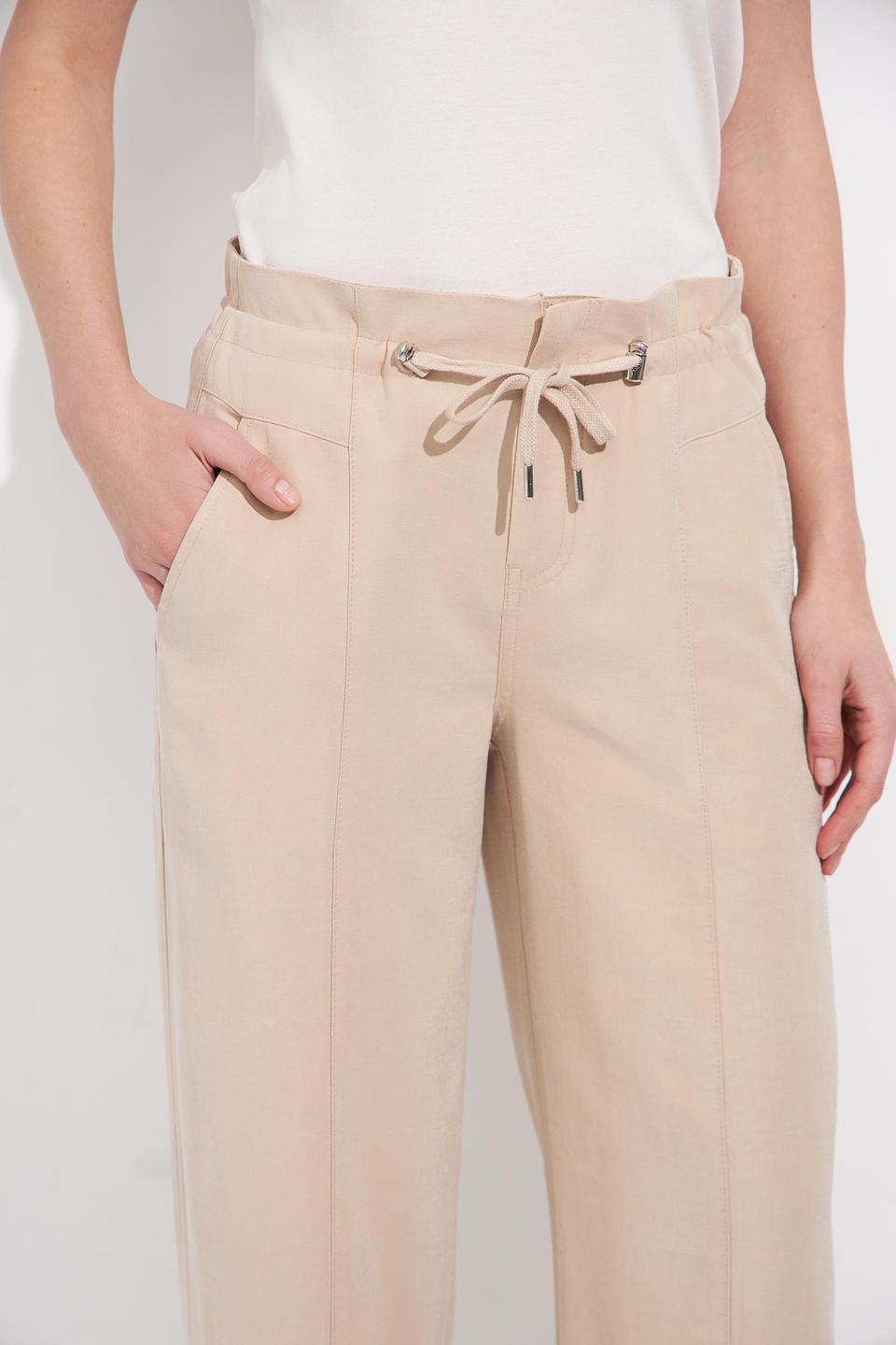 Брюки Monari бежевые с завязками