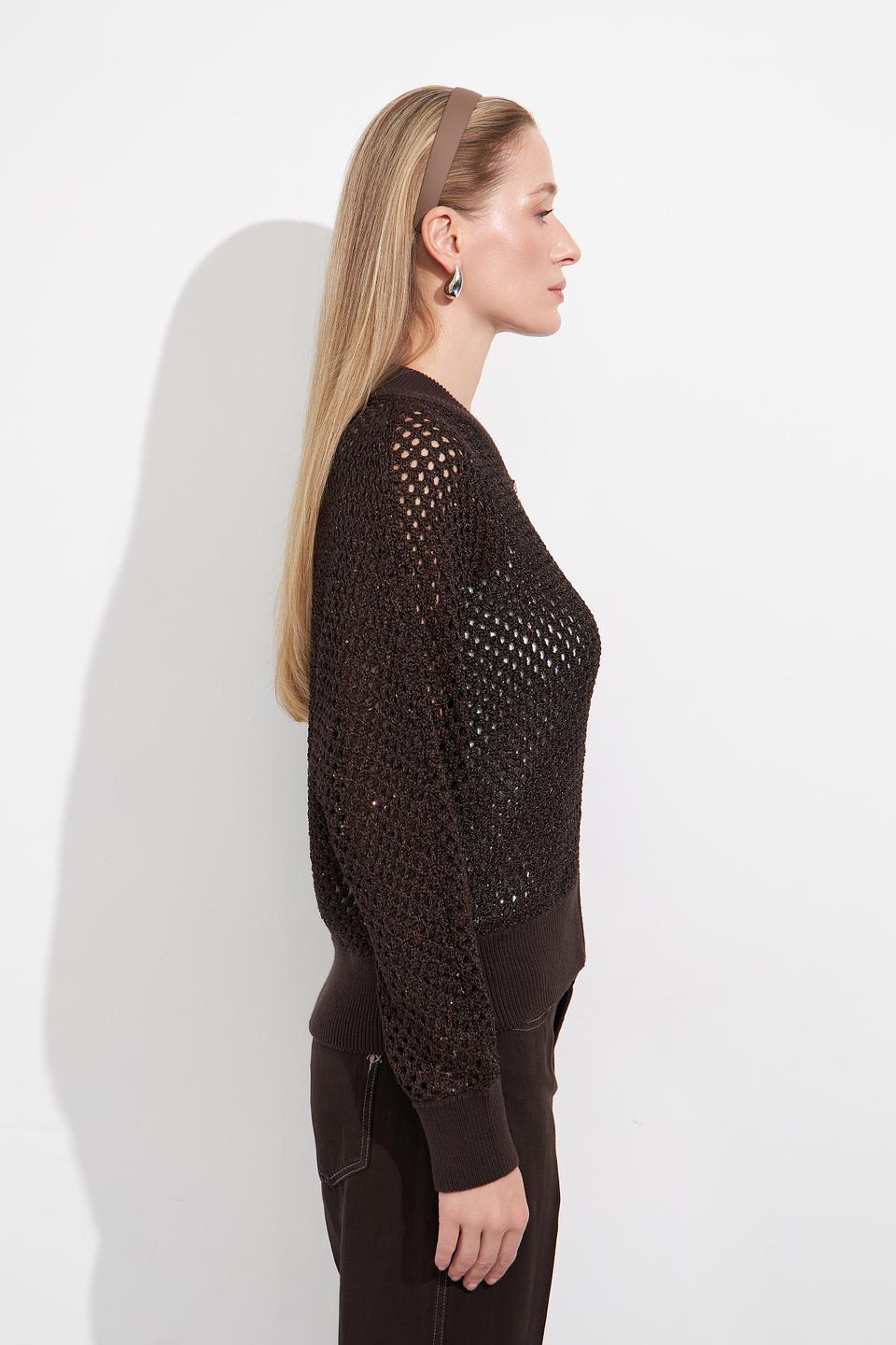 Жакет Monari с пайетками чёрный