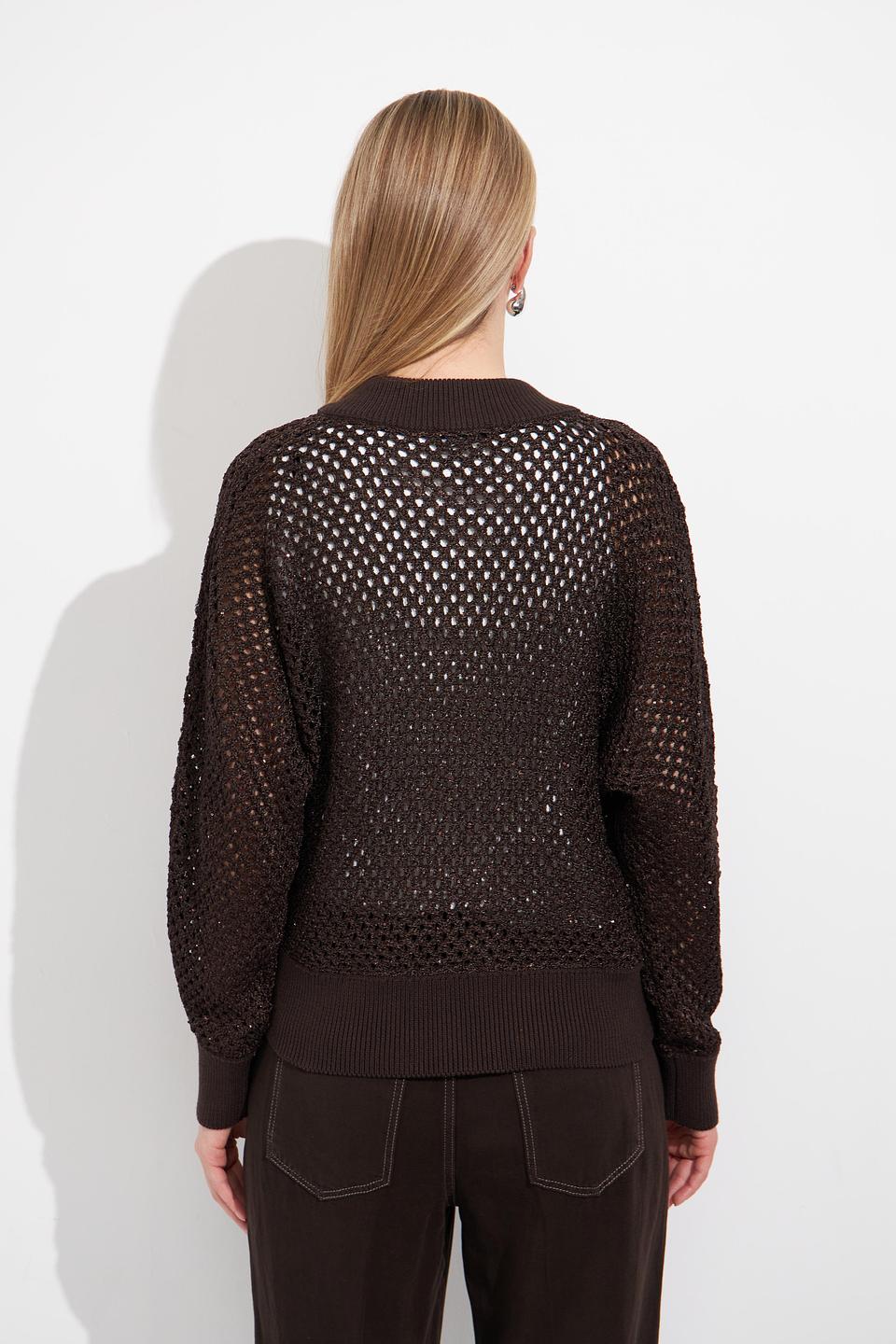 Жакет Monari с пайетками чёрный