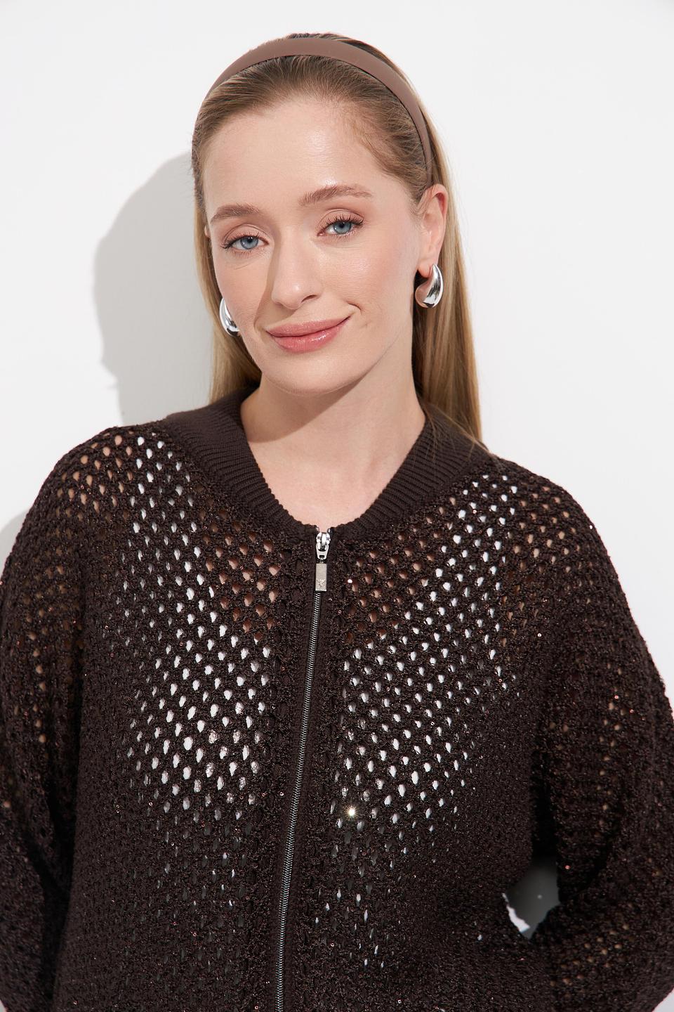 Жакет Monari с пайетками чёрный