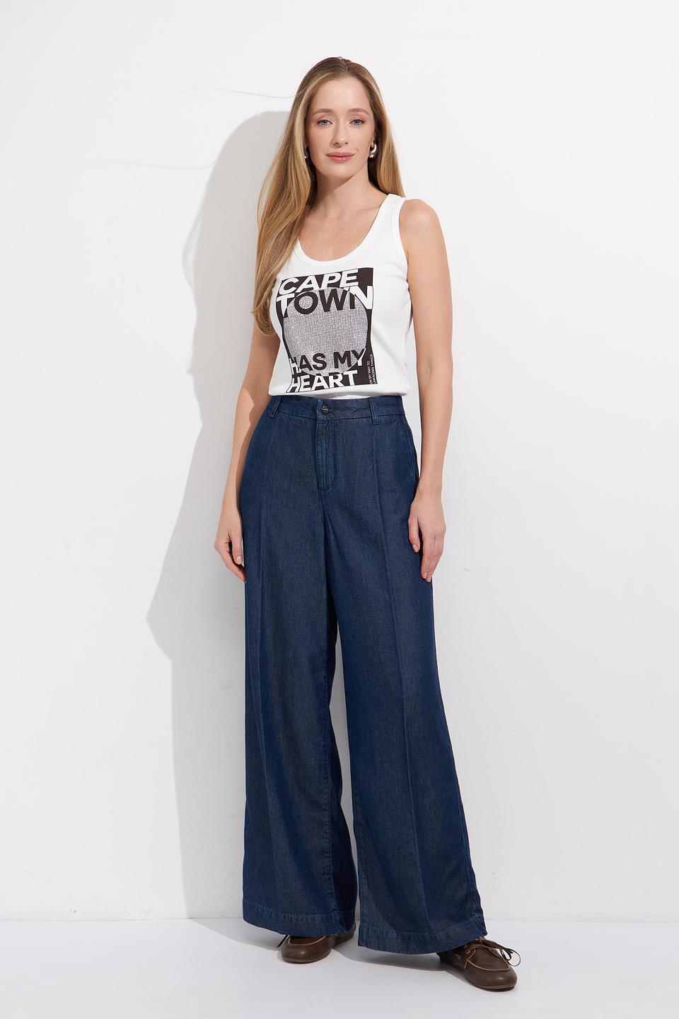 Топ Monari с принтом Cape Town