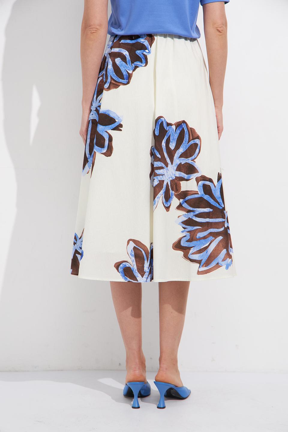 Юбка Lecomte с цветочным принтом