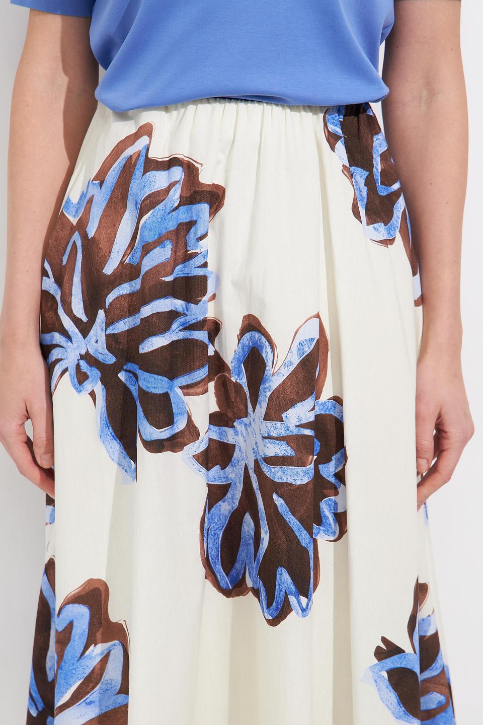 Юбка Lecomte с цветочным принтом