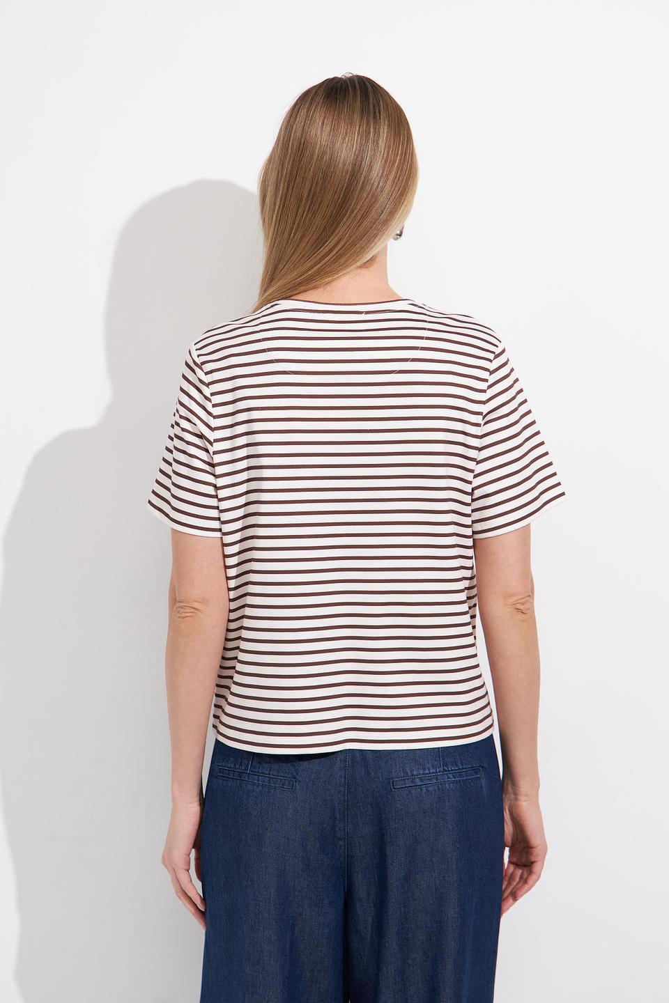 Футболка Lecomte с принтом