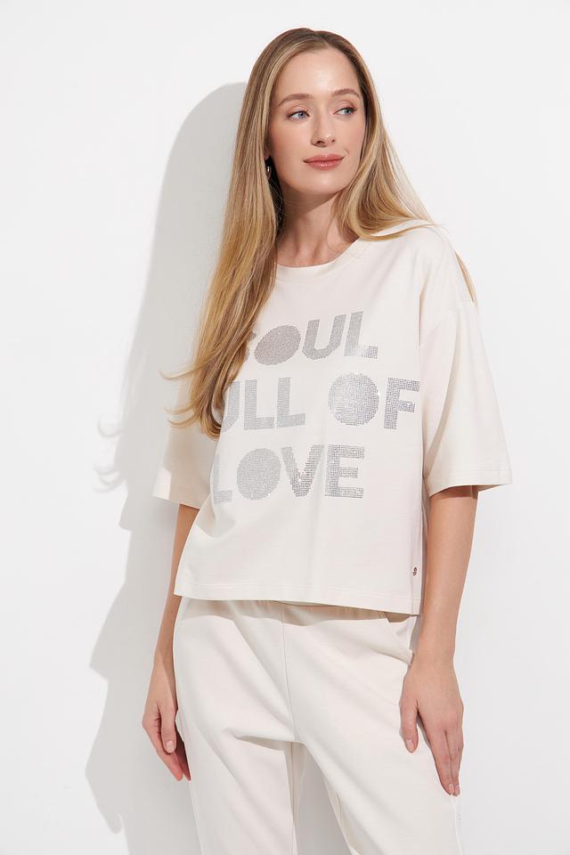 Футболка Monari с принтом "Soul Full of Love"