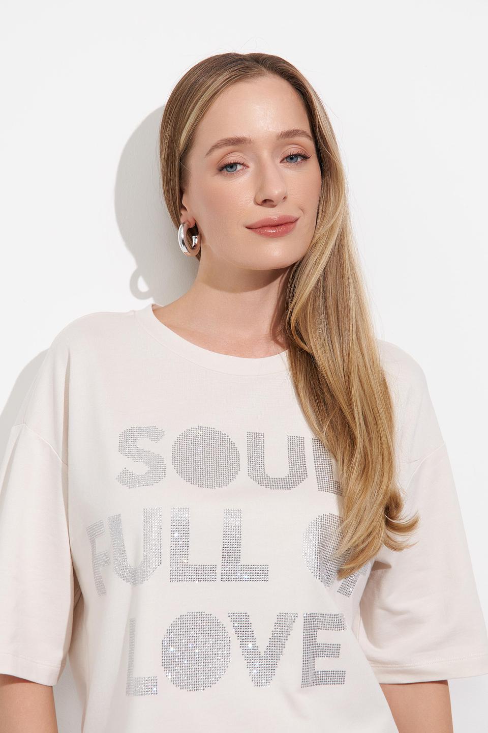 Футболка Monari с принтом "Soul Full of Love"