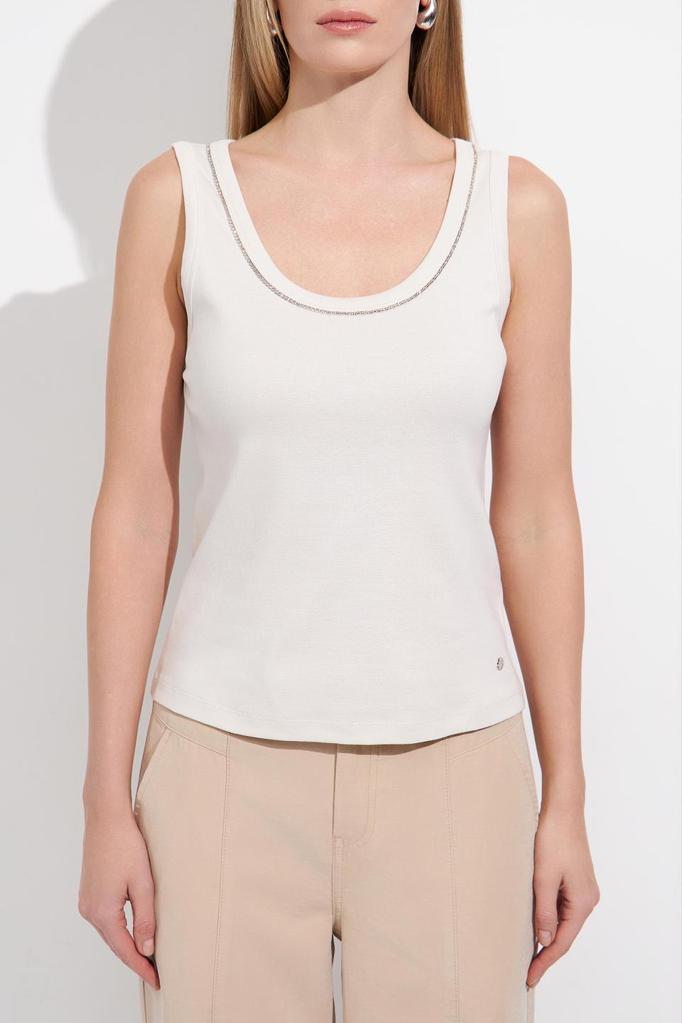 Топ Monari на бретелях с отделкой