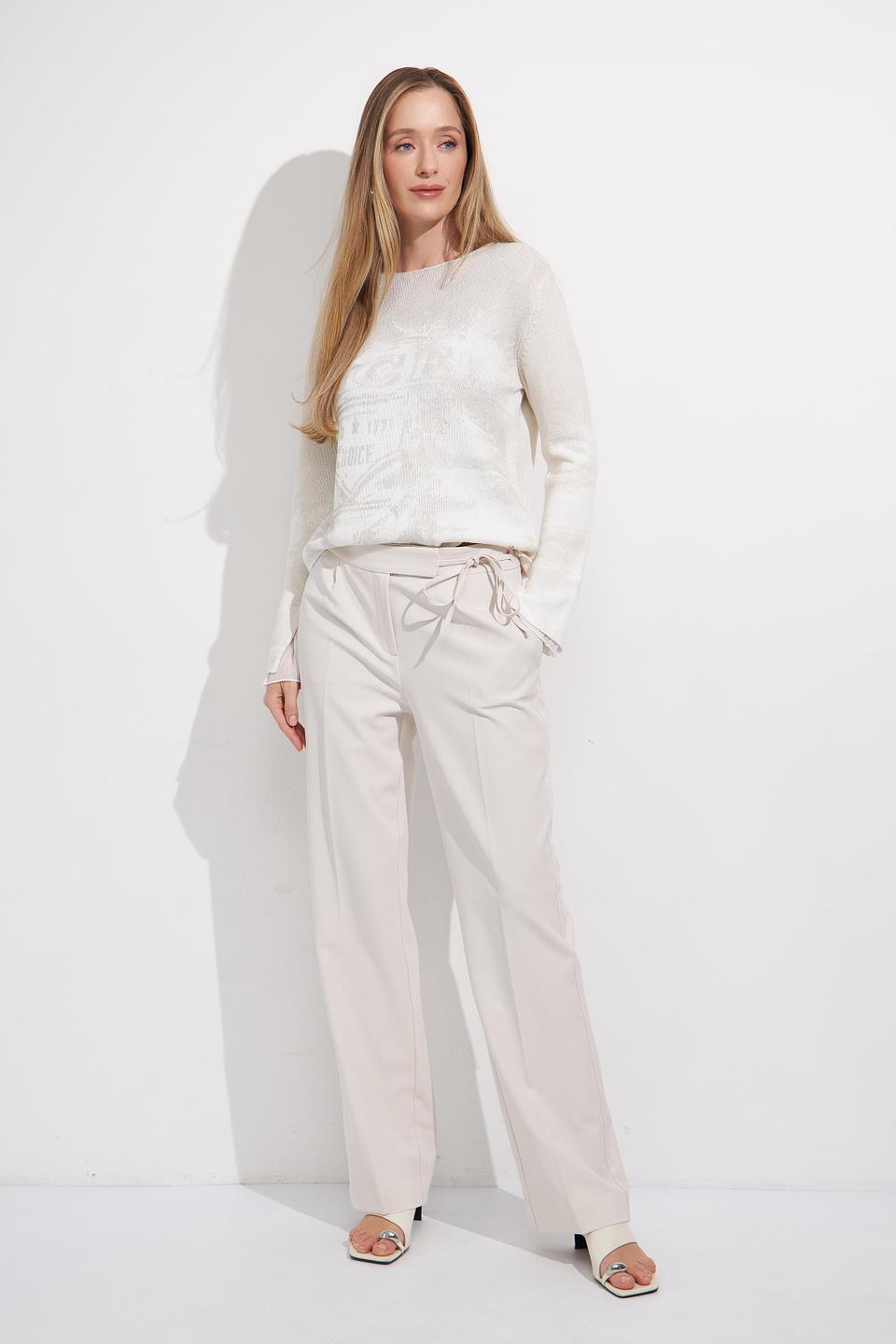 Пуловер Monari с принтом