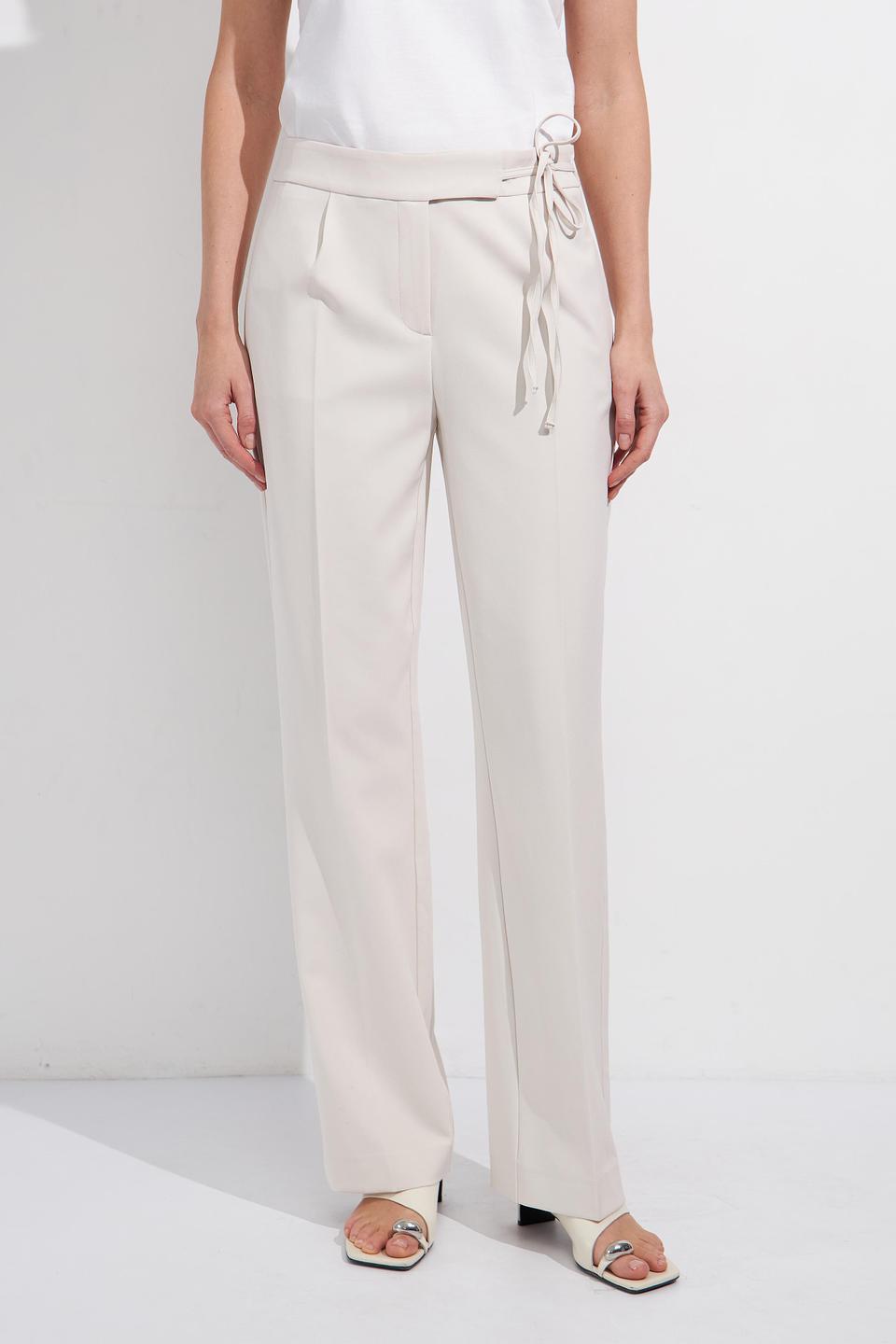 Брюки Monari бежевые с завязками