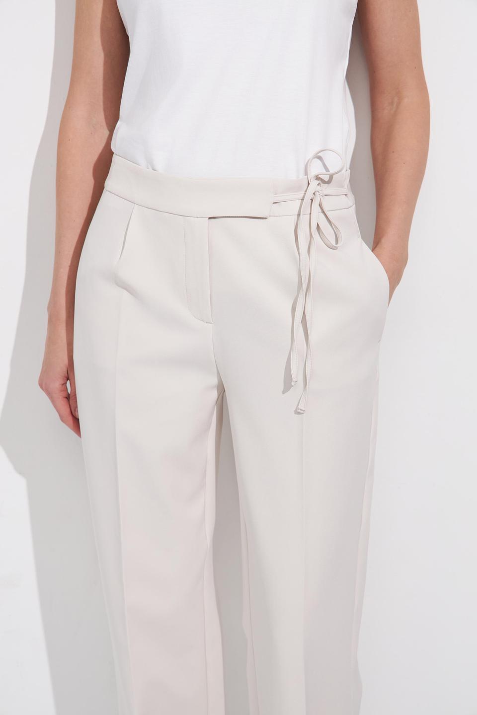 Брюки Monari бежевые с завязками