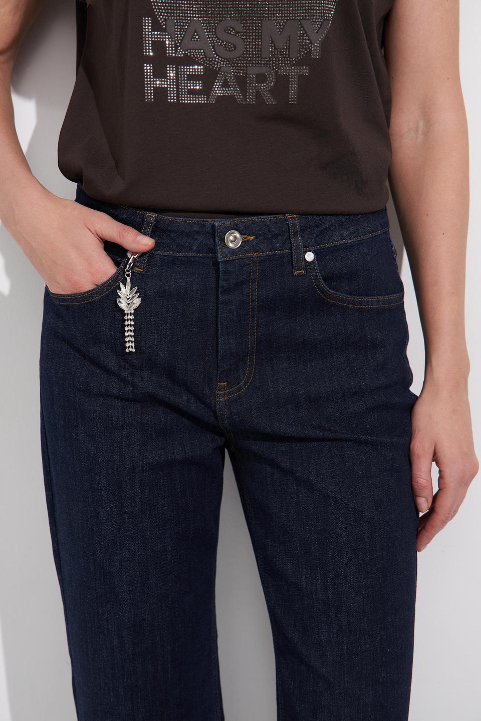 Джинсы Monari с декоративной вышивкой