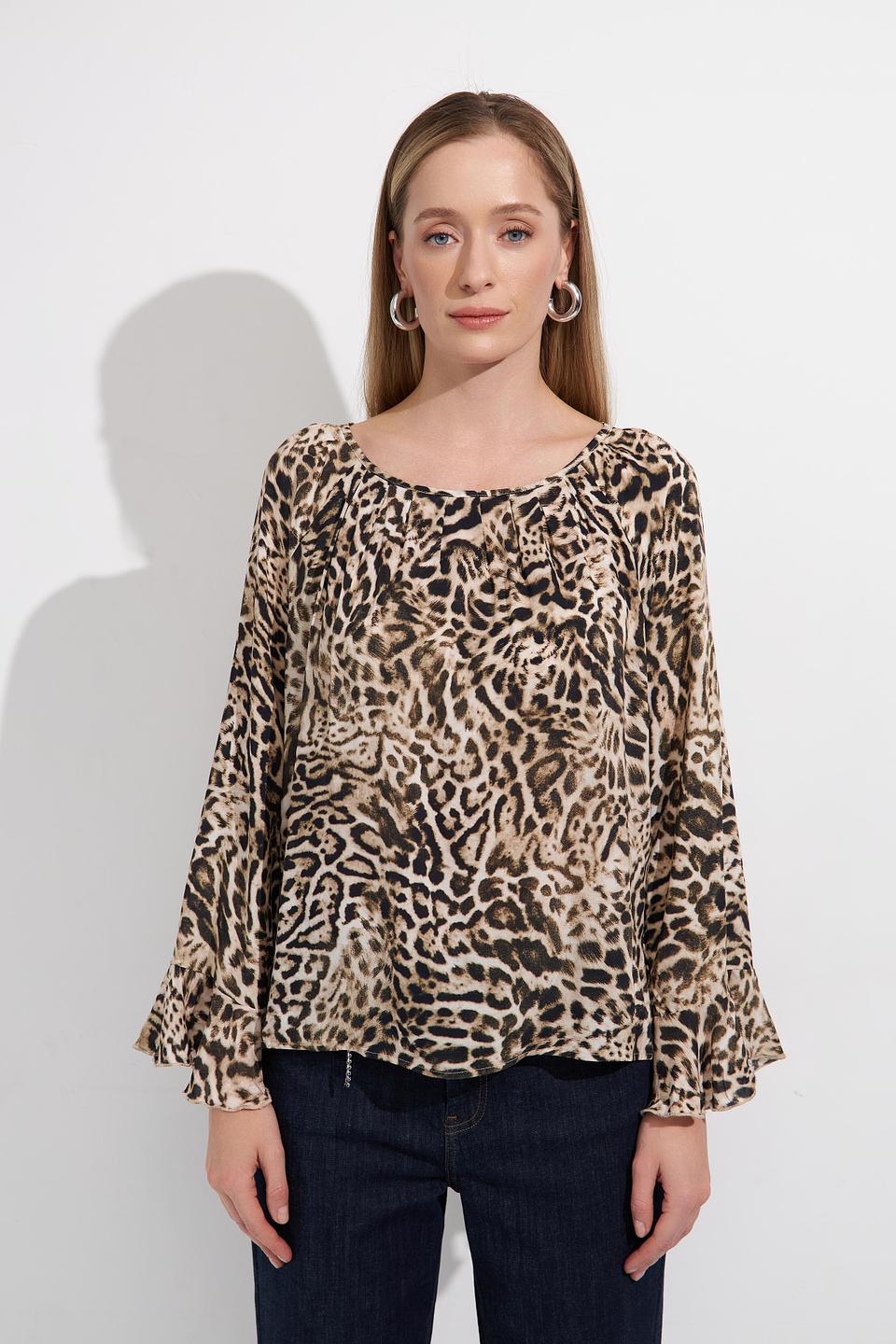 Блуза Monari леопардовый принт