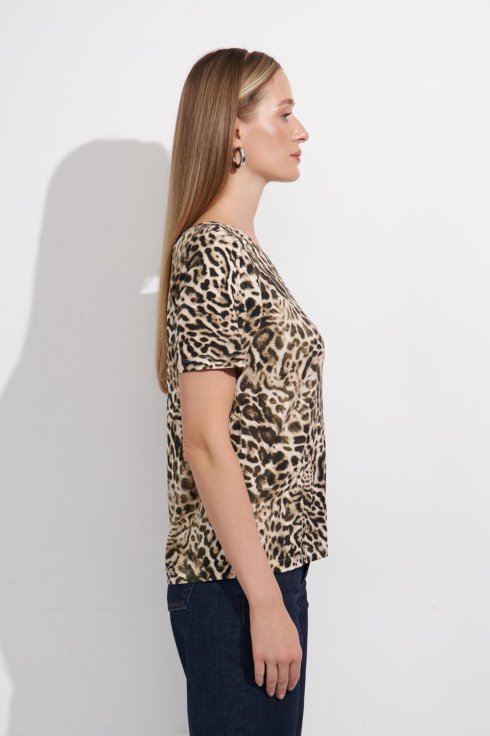 Футболка Monari с леопардовым принтом