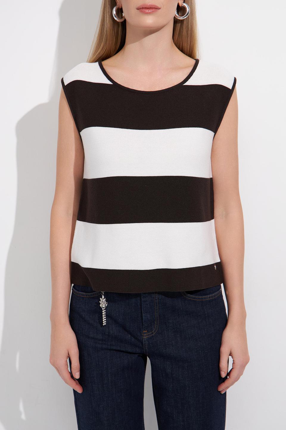 Топ Monari в полоску