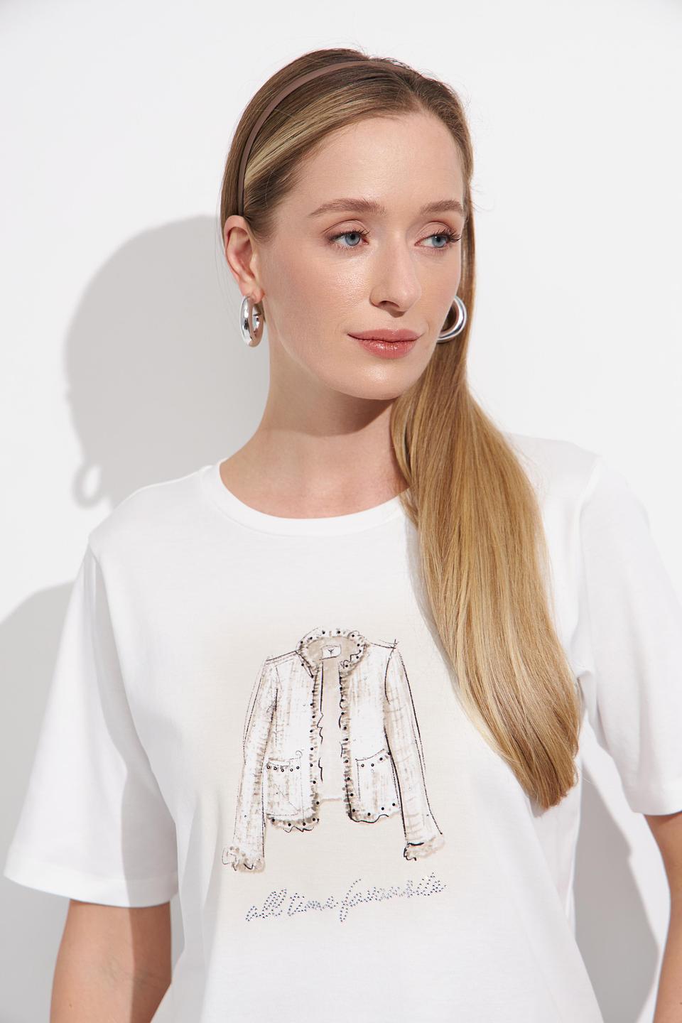 Футболка Monari с принтом