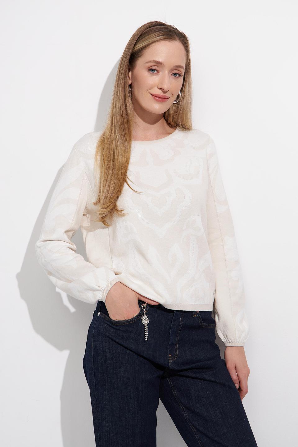 Пуловер Monari с узором