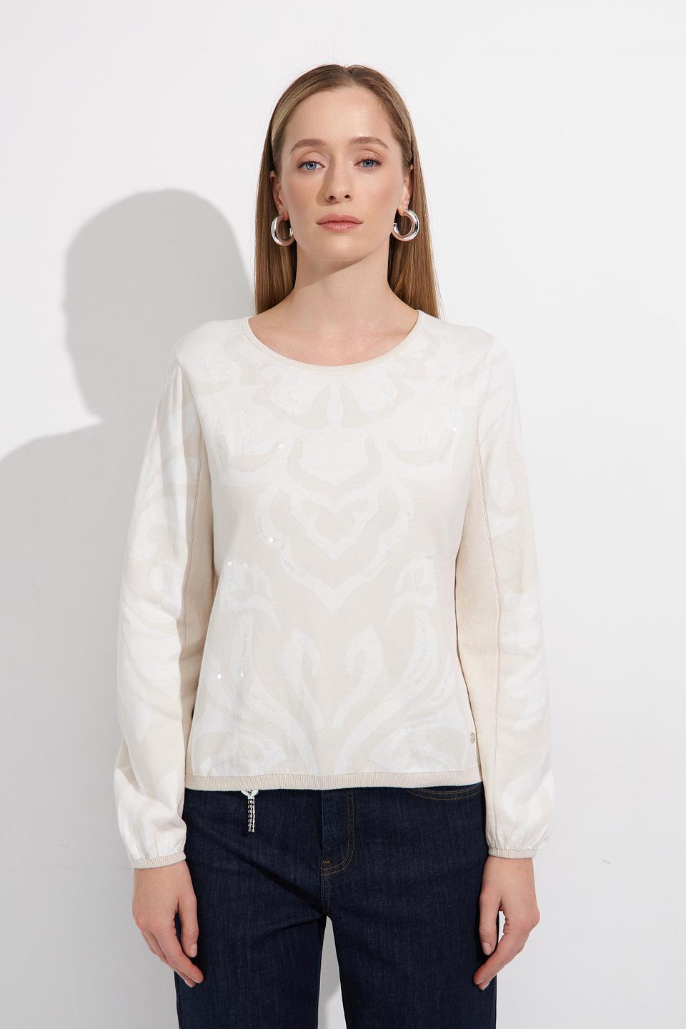 Пуловер Monari с узором