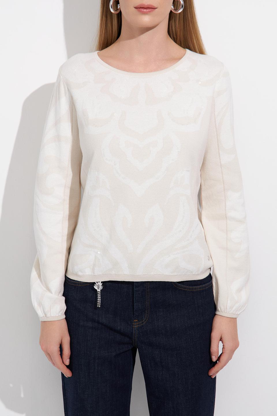 Пуловер Monari с узором