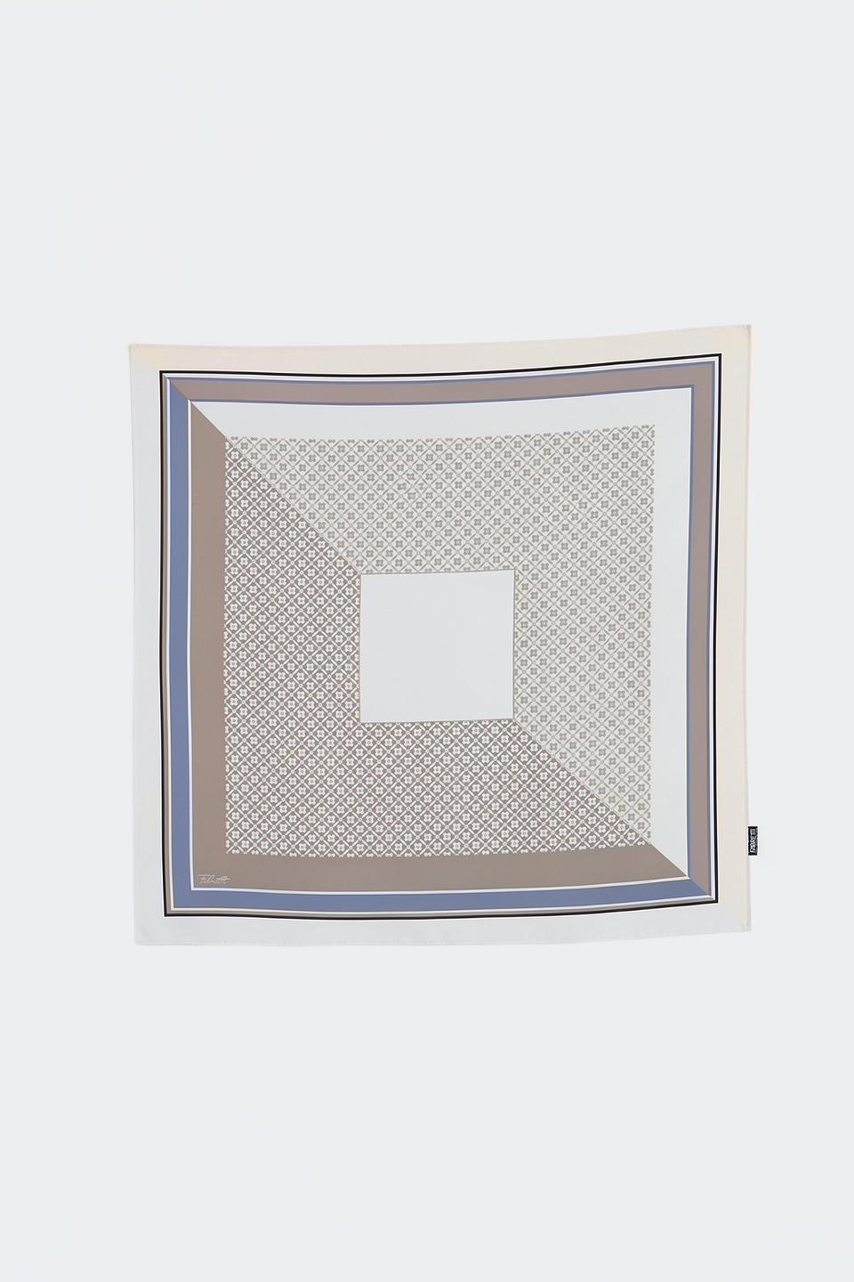 Шарф Fabretti с цветочным принтом