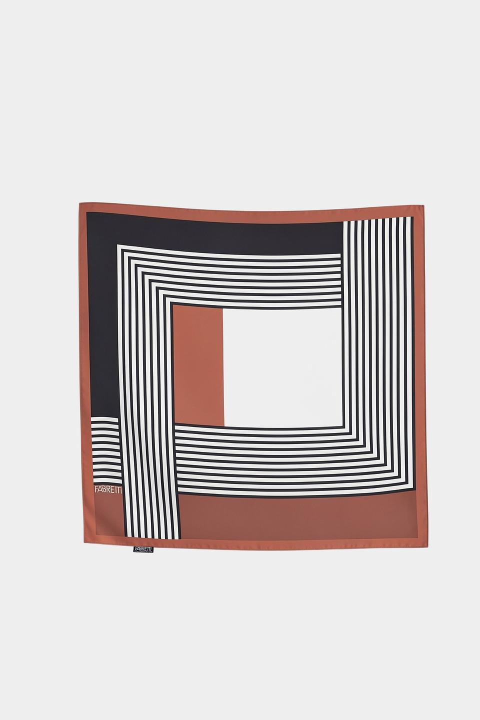 Шарф Fabretti в полоску