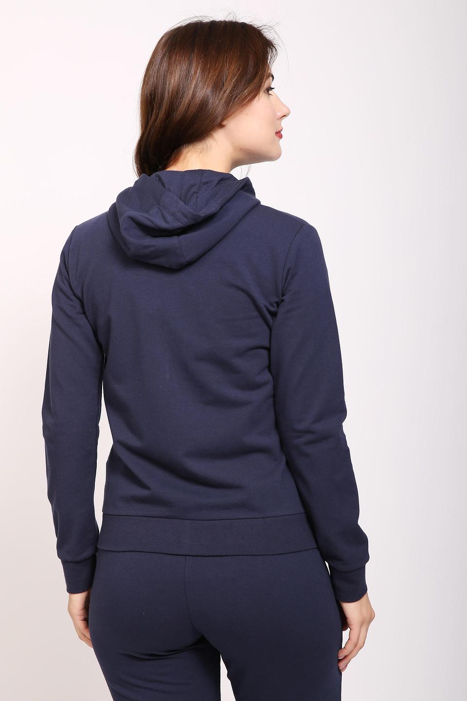 Толстовка Just Valeri с логотипом синяя