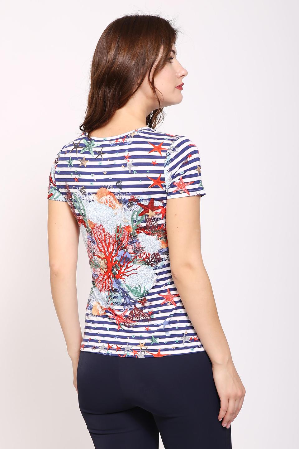 Футболка Pezzo с морским принтом