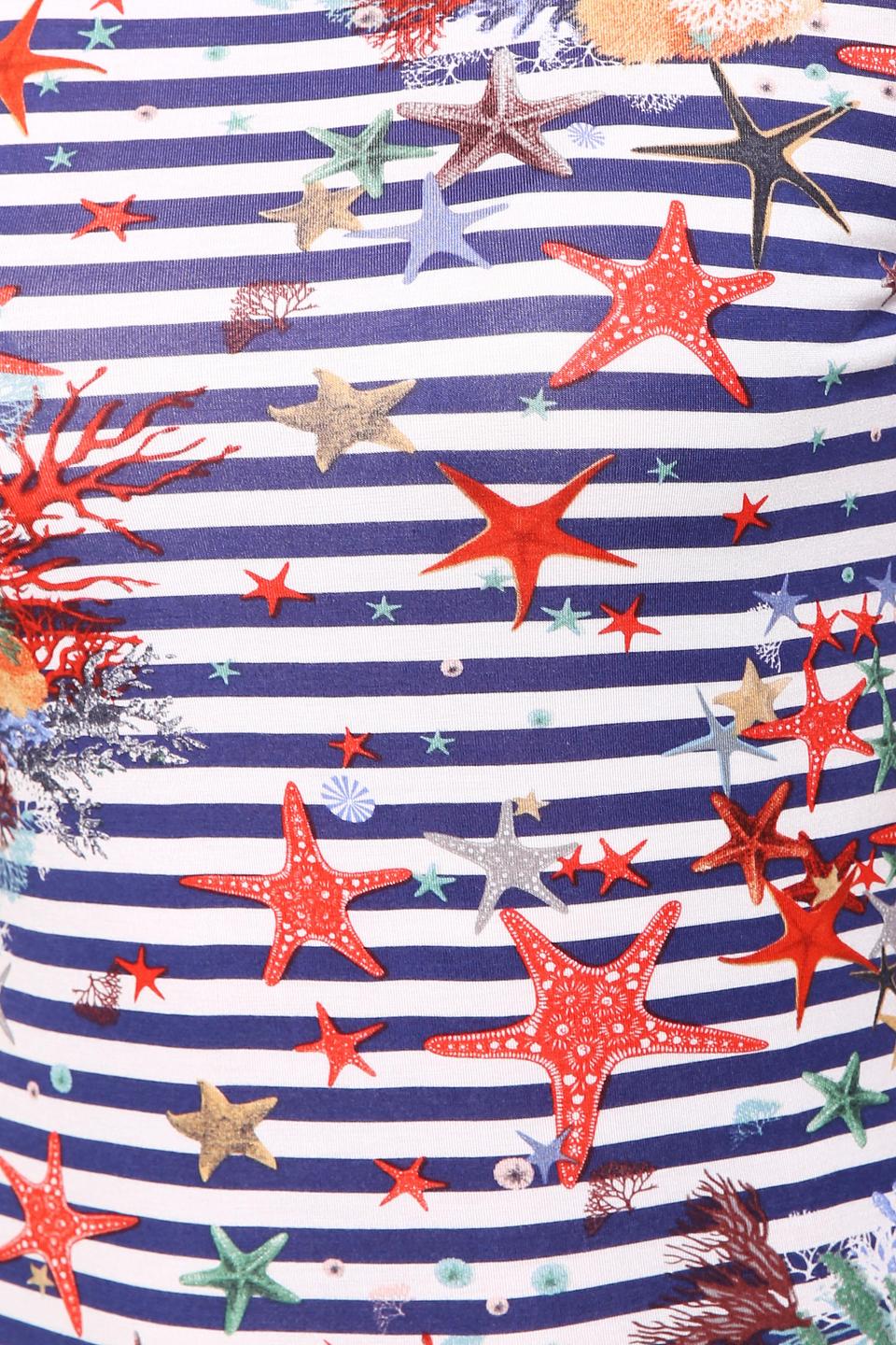 Футболка Pezzo с морским принтом