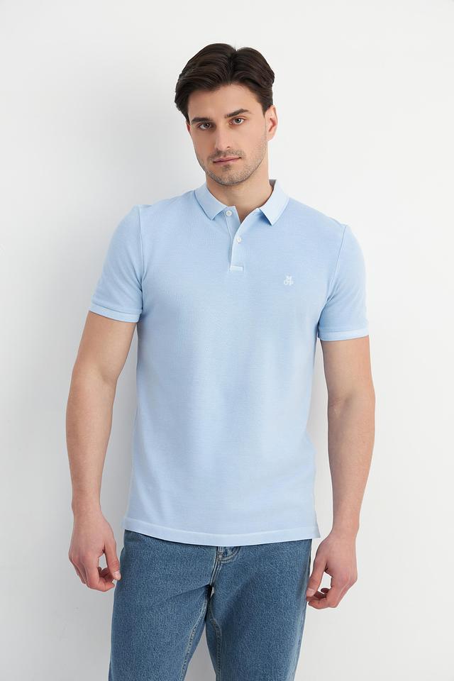 Поло Marc O Polo голубое
