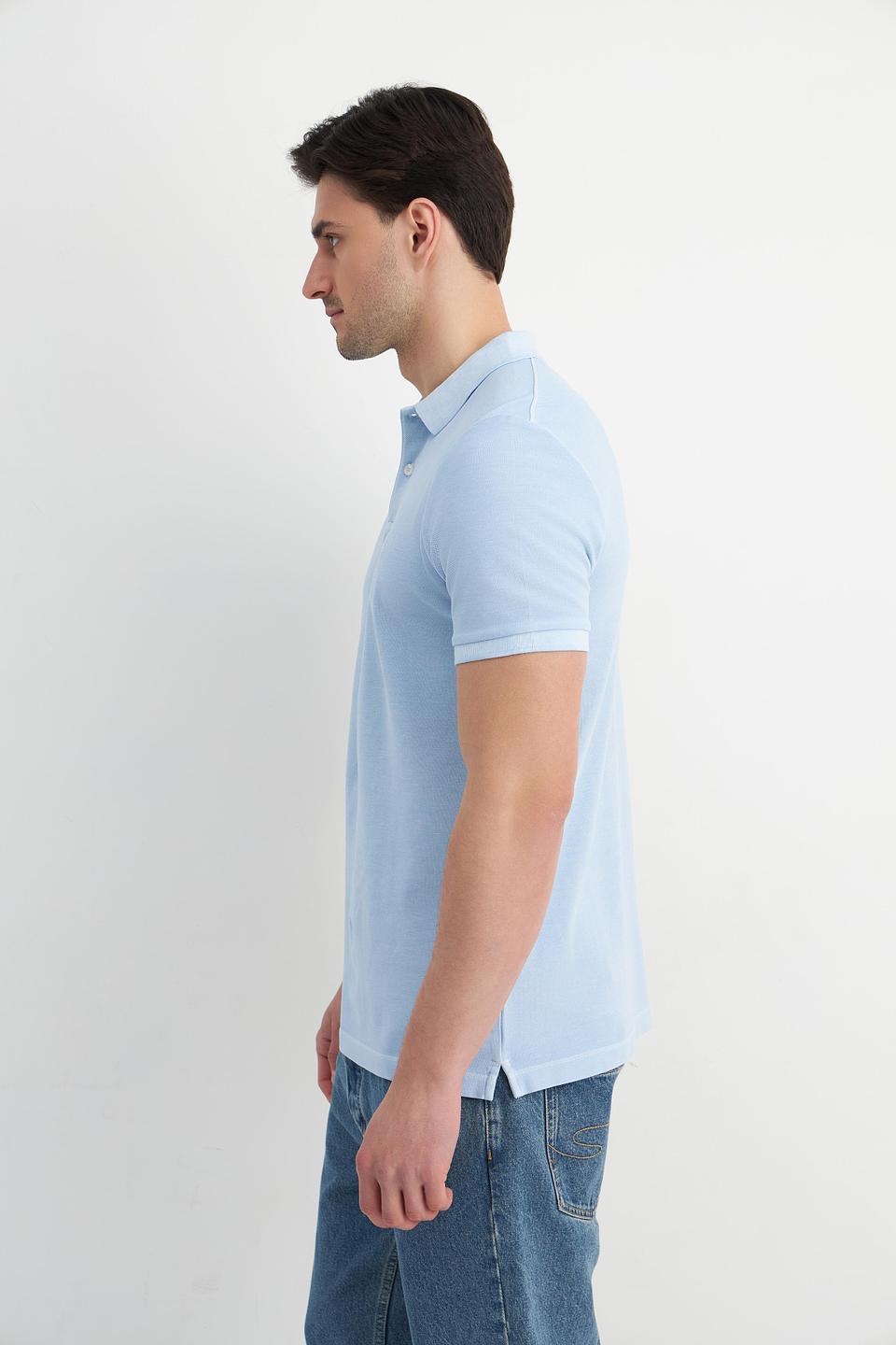 Поло Marc O Polo голубое